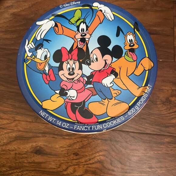 Disney Other - Vintage Walt Disney Round Tin